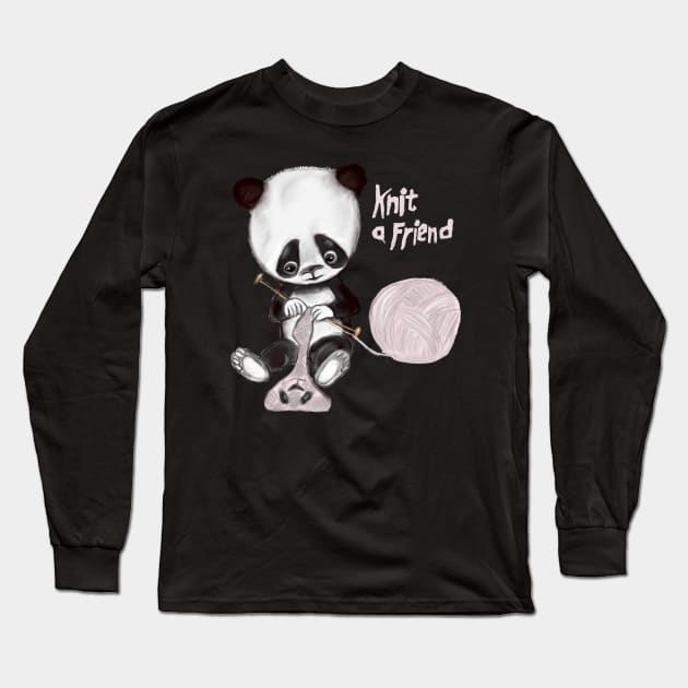 A friend Long Sleeve T-Shirt by msmart